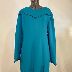 Turquoise Blue Prabal Gurung Dress